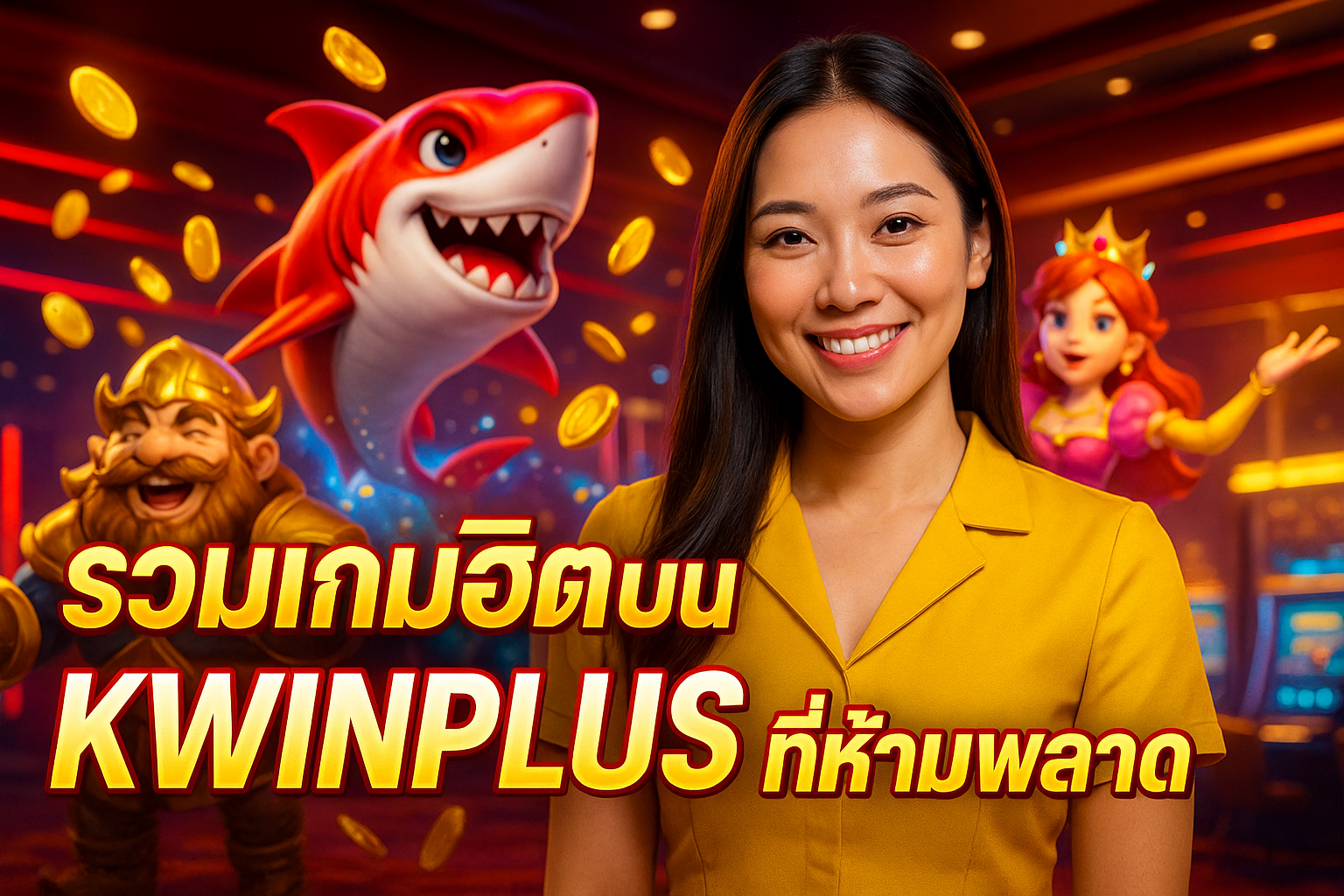 รวมเกมฮิตบน KWINPLUS ที่ห้ามพลาด